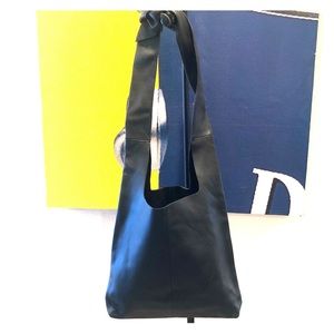 SILENCE + noise- Leather Hobo